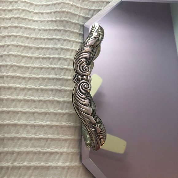 Silver mirrored tray - Picture 3 of 3